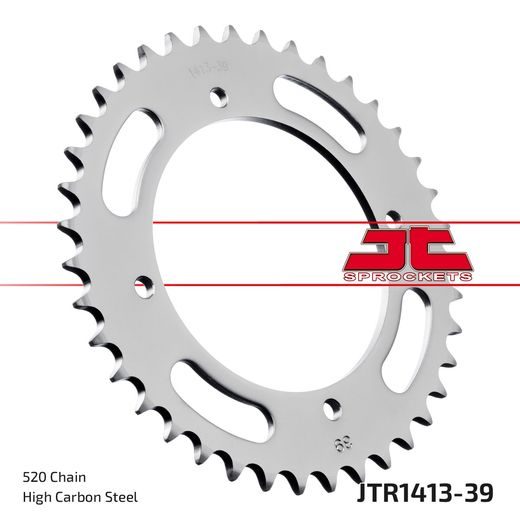 REŤAZOVÁ SADA EK - STRIEBORNÝ CHAIN 520 SRX, X-RING (X, NX, QX, XS), CHK FRONT SPROCKET JT, CHK REAR SPROCKET JT PRE ATV KAWASAKI KXF 250 TECATE 1987-1988