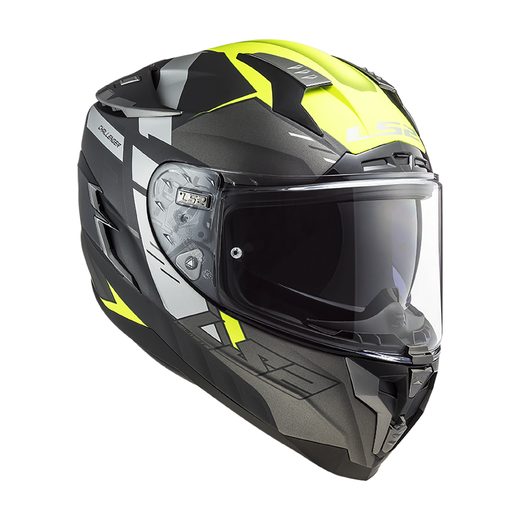 FF327 CHALLENGER HPFC ALLERT MATT TITANIUM HV YELLOW