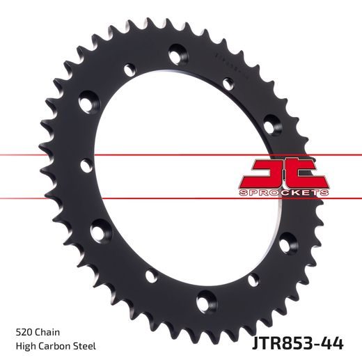 REŤAZOVÁ SADA EK - ČIERNA CHAIN 520 SRX, X-RING (X, NX, QX, XS), CHK FRONT SPROCKET JT CHK RUBBER CUSHIONED, CHK REAR SPROCKET JT PRE YAMAHA TT 600 R 1998-2003