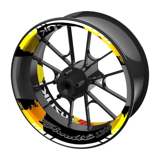 POLEP ADVANCED PRO SUZUKI BANDIT 1200 BLACK & YELLOW