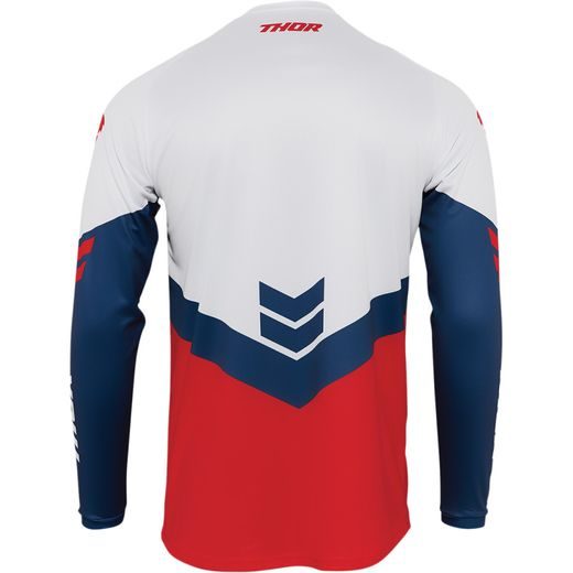 JUNIOR SECTOR CHEV RED/NAVY JERSEY