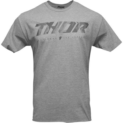 THOR LOUD 2 HEATHER GRAY/CAMO TEE