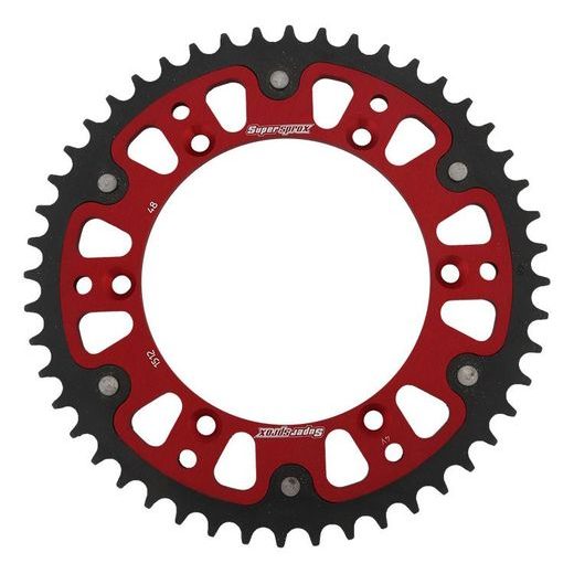 REŤAZOVÁ SADA EK - STRIEBORNÝ CHAIN 520 DEX, X-RING (X, NX, QX, XS), CHK FRONT SPROCKET SUPERSPROX, CHK REAR SPROCKET SUPERSPROX STEALTH PRE HUSQVARNA TE 410 / E 1999