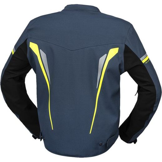 ŠPORTOVÁ BUNDA IXS TS-PRO-ST-PLUS X55060 BLUE-YELLOW FLUO XL