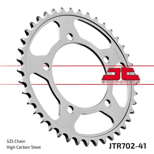 REŤAZOVÁ SADA D.I.D CHAIN - STRIEBORNÝ CHAIN 525 VX, X-RING (X, NX, QX, XS), CHK FRONT SPROCKET JT CHK RUBBER CUSHIONED, CHK REAR SPROCKET JT PRE APRILIA SL 1000 FALCO 2000-2006
