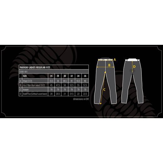 PARADO 661 WOMAN BLACK JEANS