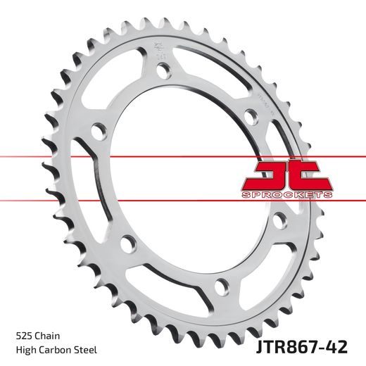 REŤAZOVÁ SADA EK - STRIEBORNÝ CHAIN 525 SRX, X-RING (X, NX, QX, XS), CHK FRONT SPROCKET JT CHK RUBBER CUSHIONED, CHK REAR SPROCKET JT PRE YAMAHA TDM 850 1996-1998