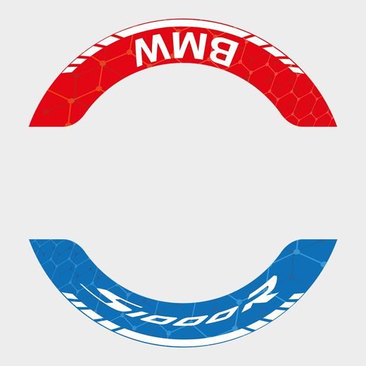 POLEP ADVANCED PRO BMW S1000R RED & BLUE