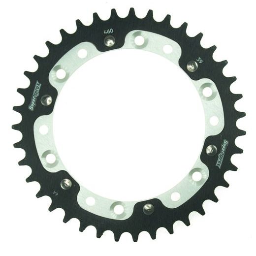 REŤAZOVÁ SADA D.I.D CHAIN - ZLATÝ CHAIN 520 ZVM-X, X-RING (X, NX, QX, XS), CHK FRONT SPROCKET SUPERSPROX, CHK REAR SPROCKET SUPERSPROX STEALTH PRE KAWASAKI KLX 250 (S) 2009-2010