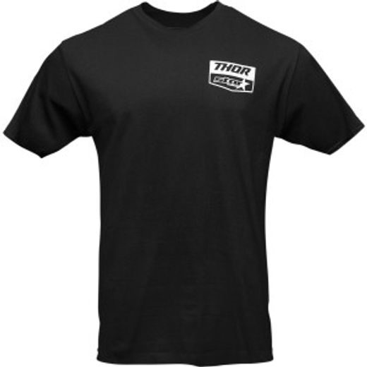 THOR STAR RACING CHEVRON BLACK TEE