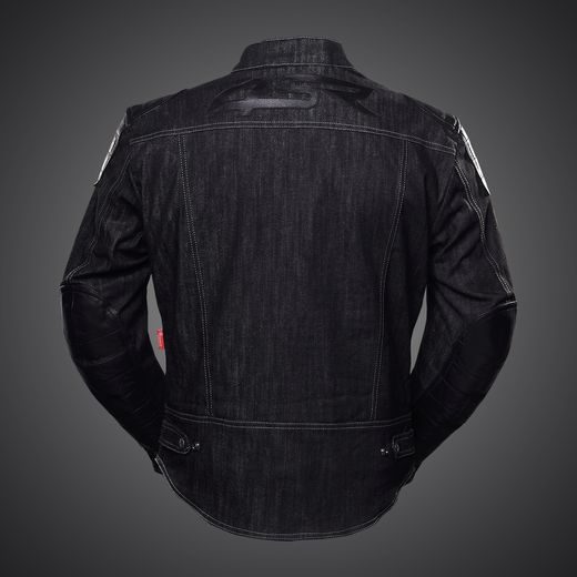 ROWDIE DENIM JACKET BLACK