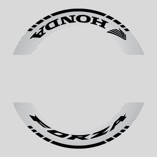 POLEP ADVANCED PRO HONDA FORZA BLACK & GRAY