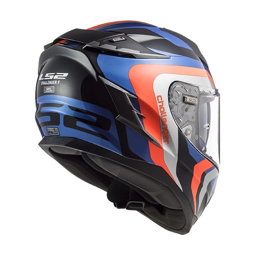 FF32CHALLENGER HPFC GALACTIC BLUE FLUO ORANGE