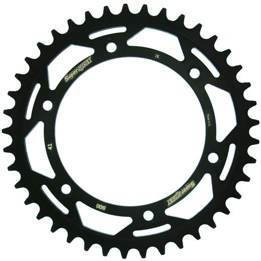 REŤAZOVÁ SADA EK - STRIEBORNÝ CHAIN 520 DEX, X-RING (X, NX, QX, XS), CHK FRONT SPROCKET SUPERSPROX, CHK REAR SPROCKET SUPERSPROX PRE SUZUKI DR-Z 400 SM 2005-2008