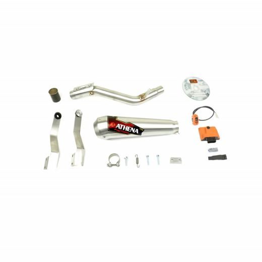 KIT STAGE1: POWER ECU AND COMPLETE EXHAUST SYSTEM ATHENA GK-GP1STAGE1-0028