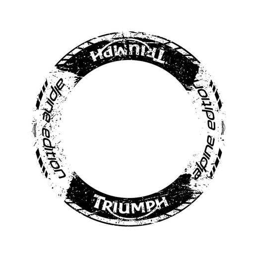 POLEP PREMIUM PRO TRIUMPH TIGER 1200 ALPINE EDITION BLACK & WHITE