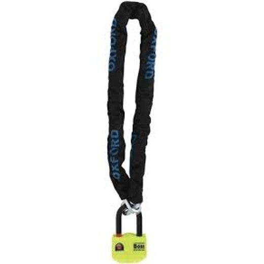 REŤAZOVÝ ZÁMOK NA MOTOCYKEL BIG BOSS ALARM, OXFORD - ANGLICKO (DĹŽKA 1,2 M)