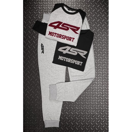 4SR MIKINA MOTORSPORT BLACK