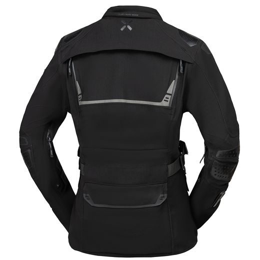 WOMEN'S LAMINATED JACKET IXS TOURSTER-STX 2.0 X2-111606 ČIERNA DS