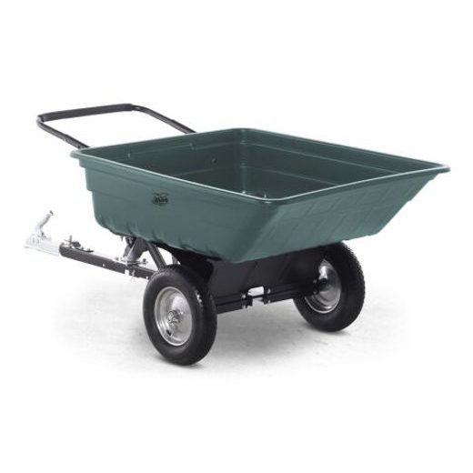 SHARK GARDEN 150 VOZÍK ZA ŠTVORKOLKU, ZÁHRADNÝ TRAKTOR, S ŤAŽNÝM ZARIADENÍM, ZELENÝ