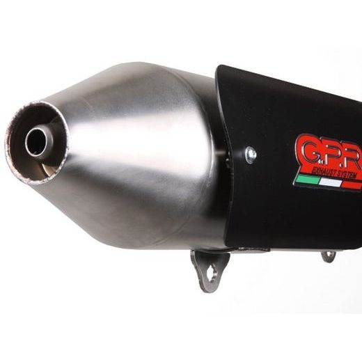 KONCOVKA VÝFUKU SLIP-ON GPR POWER BOMB VIN.10.VI LEŠTENÁ NEREZOVÁ OCEĽ
