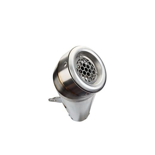 KONCOVKA VÝFUKU SLIP-ON GPR POWERCONE EVO H.267.PCEV BRUSHED STAINLESS STEEL INCLUDING REMOVABLE DB KILLER AND LINK PIPE