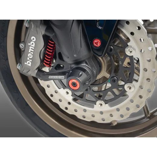 DBK CNC FRONT FORK PROTECTORS / CRASH SLIDERS FOR ITALJET DRAGSTER 459/700