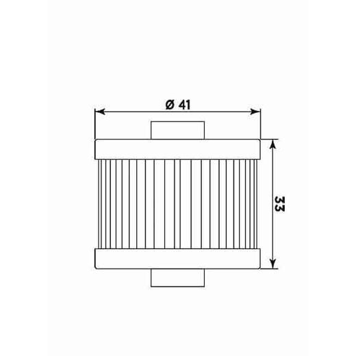 OLEJOVÝ FILTER MIW P5003 (ALT. HF185)