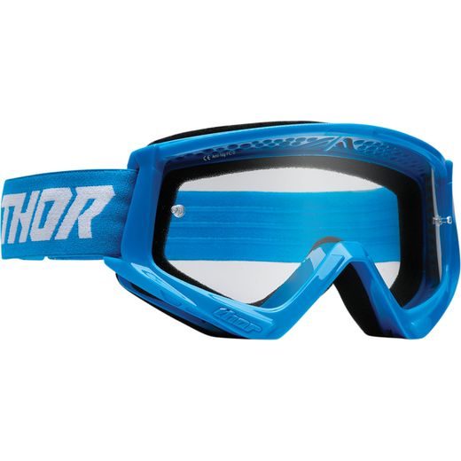 COMBAT RACER BLUE/WHITE GOGGLE