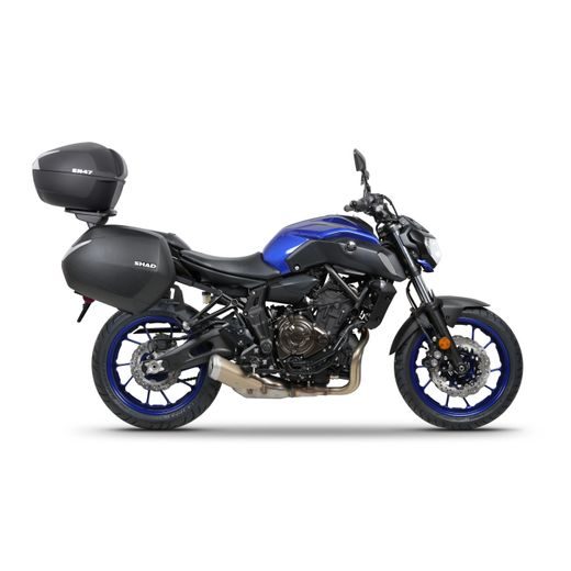 VRCHNÝ KUFOR NA MOTORKU SHAD SH47 D0B47206 ČIERNA/ČERVENÁ