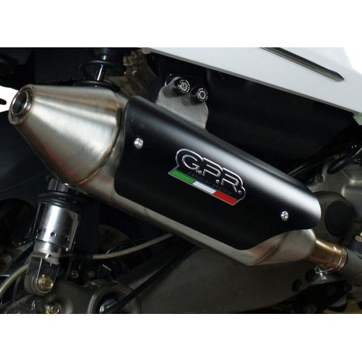 VÝFUK KOMPLETNÝ GPR POWER BOMB KYM.CAT.6.BOMB BRUSHED STAINLESS STEEL
