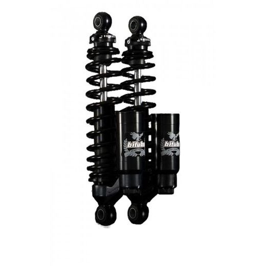 REAR TWINSHOCK BITUBO ADJUSTABLE: SPRING PRELOAD, REBOUND, COMPRESSION, PIGGYBACK TANK DARK EDITION