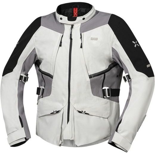 LAMINATED JACKET IXS TOURSTER-STX 1.0 X2-111405 LIGHT GREY-GREY 2XL