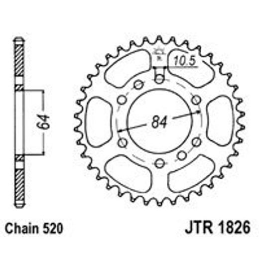 REŤAZOVÁ SADA D.I.D CHAIN - STRIEBORNÝ CHAIN 520 ZVM-X, X-RING (X, NX, QX, XS), CHK FRONT SPROCKET SUPERSPROX, CHK REAR SPROCKET JT PRE ATV SUZUKI LT-250 S 1989-1990