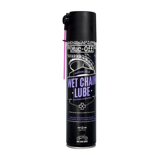 MUC-OFF MOTORCYCLE CHAIN LUBE WET 400ML