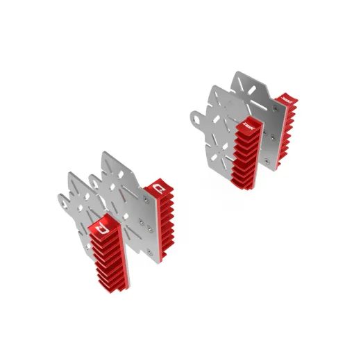 DBK CNC FRONT BRAKE CALIPER COOLING DUCT KIT FOR ITALJET DRAGSTER 459/700