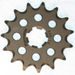 REŤAZOVÁ SADA EK - STRIEBORNÝ CHAIN 420 DEH, NON-SEALED, CHK FRONT SPROCKET SUPERSPROX, CHK REAR SPROCKET SUPERSPROX PRE YAMAHA PW 80 1983-2006