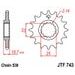 REŤAZOVÁ SADA D.I.D CHAIN - STRIEBORNÝ CHAIN 530 VX, X-RING (X, NX, QX, XS), CHK FRONT SPROCKET JT CHK RUBBER CUSHIONED, CHK REAR SPROCKET JT PRE DUCATI MULTISTRADA 1200 /S/ABS 2010-2017