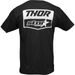 THOR STAR RACING CHEVRON BLACK TEE