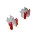 DBK CNC FRONT BRAKE CALIPER COOLING DUCT KIT FOR ITALJET DRAGSTER 459/700
