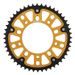 REŤAZOVÁ SADA EK - ZLATÝ CHAIN 520 ZVX, X-RING (X, NX, QX, XS), CHK FRONT SPROCKET SUPERSPROX, CHK REAR SPROCKET SUPERSPROX STEALTH PRE YAMAHA YZF-R6 1999-2002