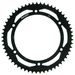 REŤAZOVÁ SADA EK - STRIEBORNÝ CHAIN 428 DEH, NON-SEALED, CHK FRONT SPROCKET JT CHK RUBBER CUSHIONED, CHK REAR SPROCKET SUPERSPROX PRE YAMAHA DT 125 R EVERTS 2006