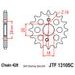 REŤAZOVÁ SADA EK - STRIEBORNÝ CHAIN 420 SH, NON-SEALED, CHK FRONT SPROCKET JT, CHK REAR SPROCKET JT PRE HONDA CRF 150 R / RB 2007-2025