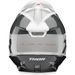 SECTOR FADER BLACK/WHITE HELMET