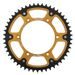 REŤAZOVÁ SADA EK - STRIEBORNÝ CHAIN 520 DEX, X-RING (X, NX, QX, XS), CHK FRONT SPROCKET SUPERSPROX, CHK REAR SPROCKET SUPERSPROX STEALTH PRE SUZUKI RM 250 1981