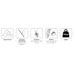 PADÁKY DO KOLESA PUIG PHB19 22994N ČIERNA BEZ FAREBNÝCH KRYTOV, PREDNÉ