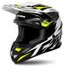 PRILBA CASSIDA CROSS CUP TWO - WHITE/FLUO/BLACK