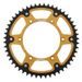 REŤAZOVÁ SADA D.I.D CHAIN - ZLATÝ CHAIN 520 DZ, NON-SEALED, CHK FRONT SPROCKET SUPERSPROX, CHK REAR SPROCKET SUPERSPROX STEALTH PRE YAMAHA YZ 250 F 2010-2013