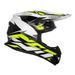 PRILBA CASSIDA CROSS CUP TWO - WHITE/FLUO/BLACK