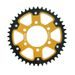 REŤAZOVÁ SADA EK - ZLATÝ CHAIN 520 ZVX, X-RING (X, NX, QX, XS), CHK FRONT SPROCKET SUPERSPROX, CHK REAR SPROCKET SUPERSPROX STEALTH PRE KAWASAKI ZX-6R 636 NINJA (<2006) 2005-2006